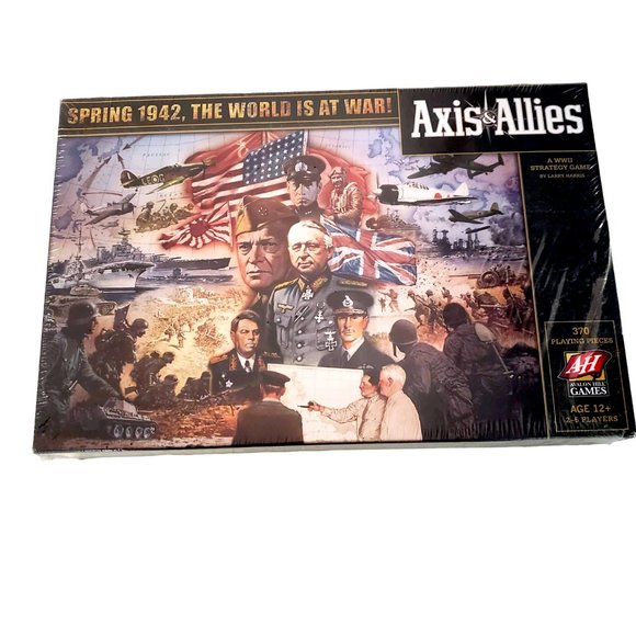 Hasbro Games Nos Avalon Hill Axis And Allies Spring 942 Board Game